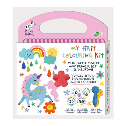 Erstes Wachsmalkreidenset Einhorn