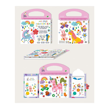 Erstes Wachsmalkreidenset Einhorn