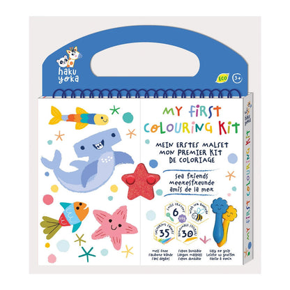 Erstes Wachsmalkreidenset Meer