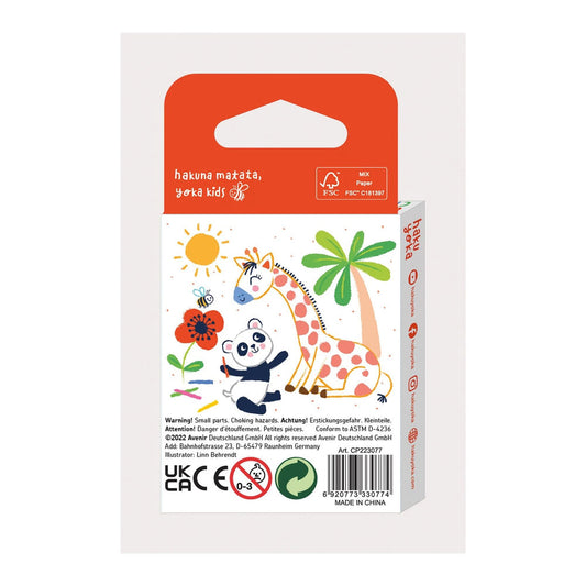 Wachsmal-Buntstifte 6 Farben