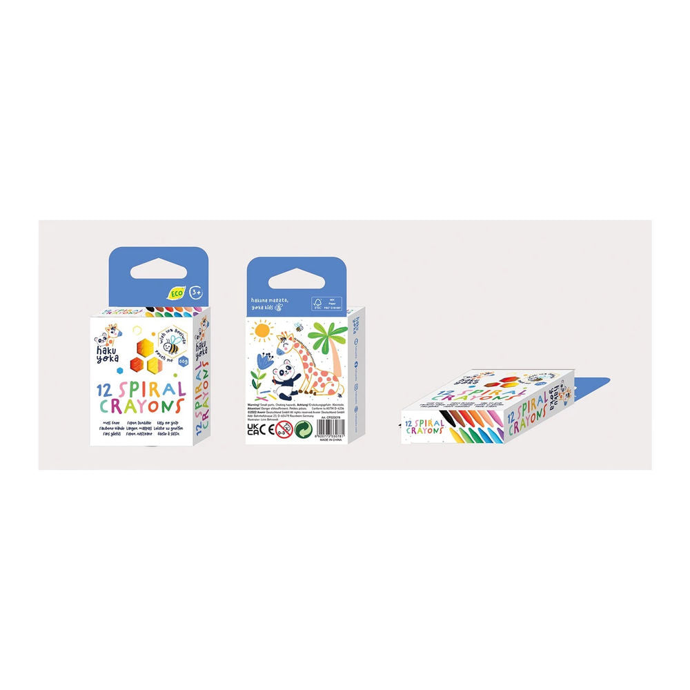 Wachsmal-Buntstifte 12 Farben