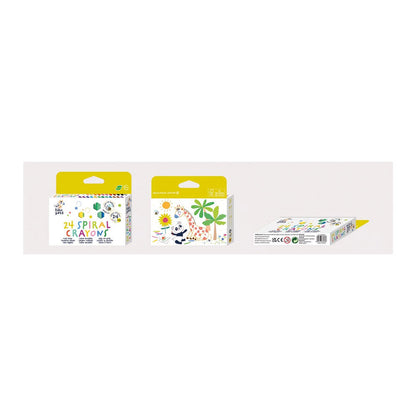 Wachsmal-Buntstifte 24 Farben