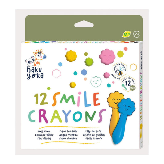 Figur-Wachsmalkreiden Lächeln