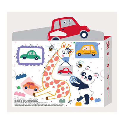 Block-Wachsmalkreiden Auto