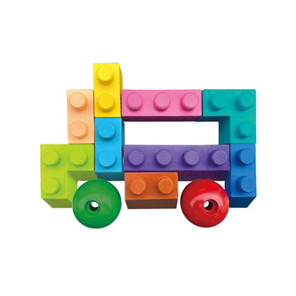 Block-Wachsmalkreiden Schulbus