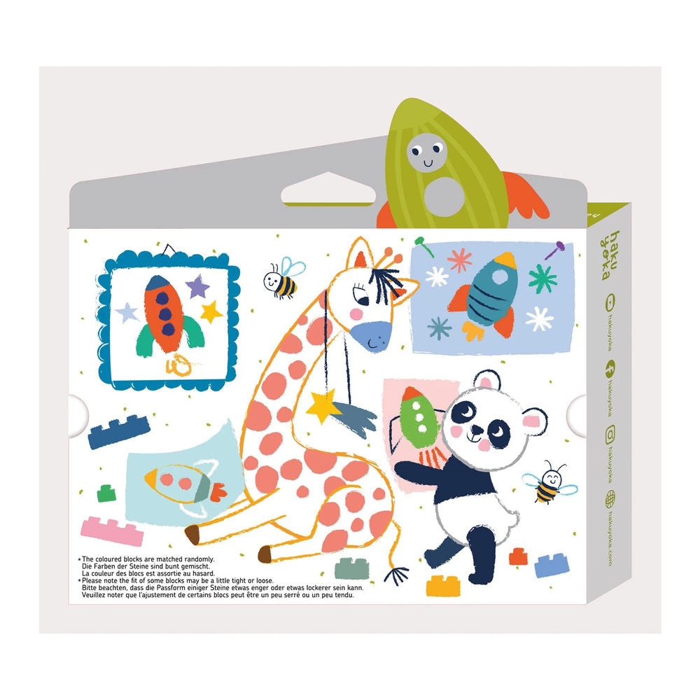 Block-Wachsmalkreiden Rakete