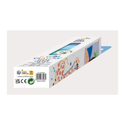 Wachsmalkreide Würfel blau-grün