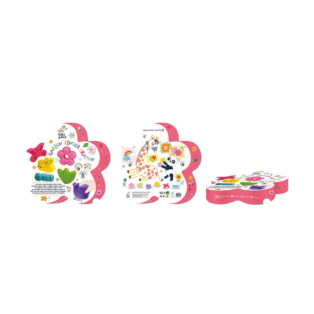 Wachsmalkreide Garten