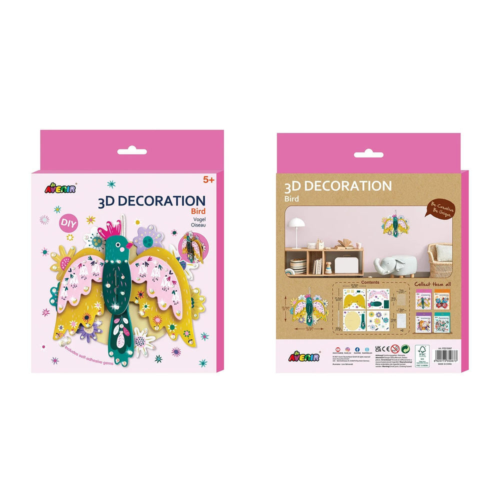 Avenir 3D Decoration Bird