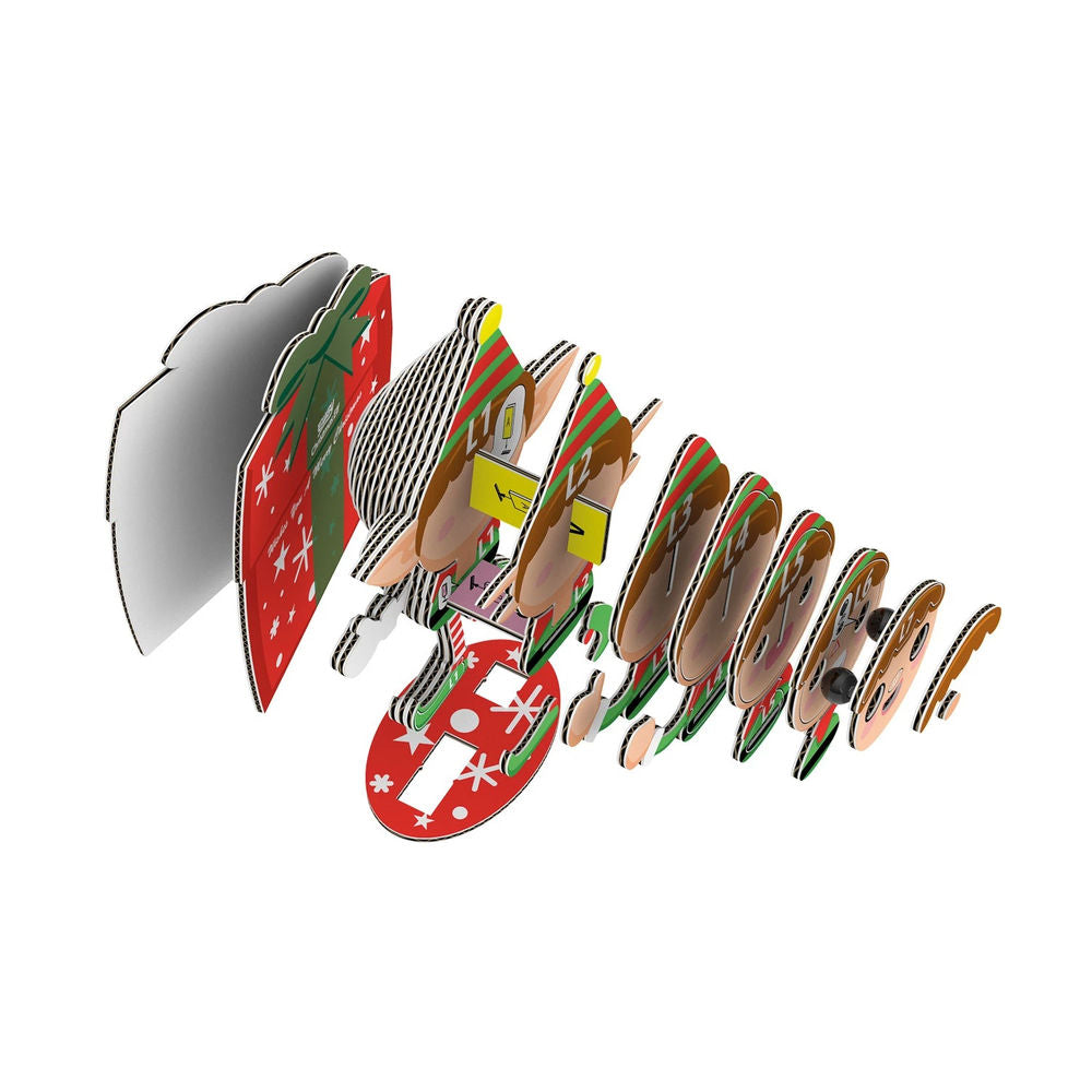3D Bastelset Weihnachtself