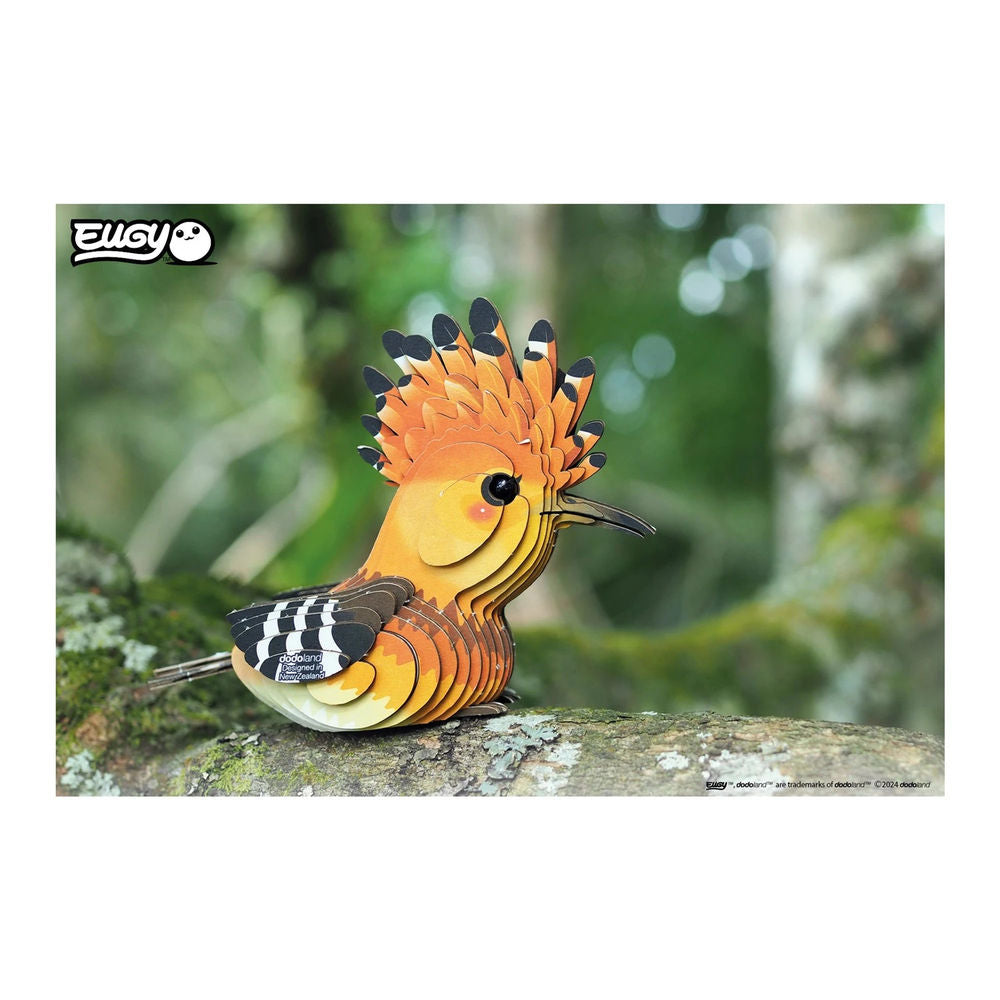 3D Bastelset Wiedehopf