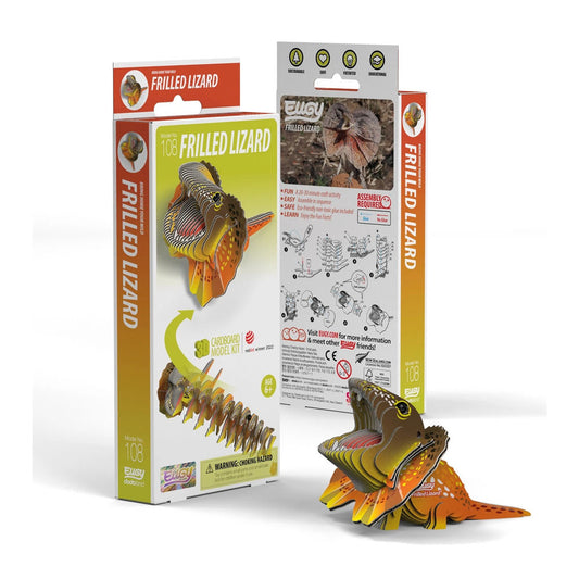 3D Bastelset Kragenechse