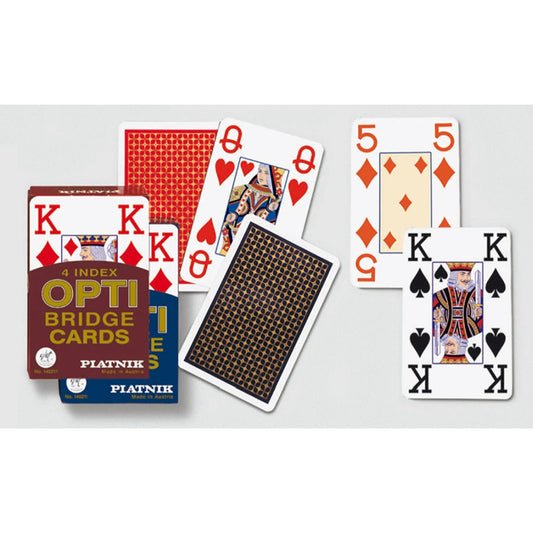 Piatnik 4 Index - Opti Bridge