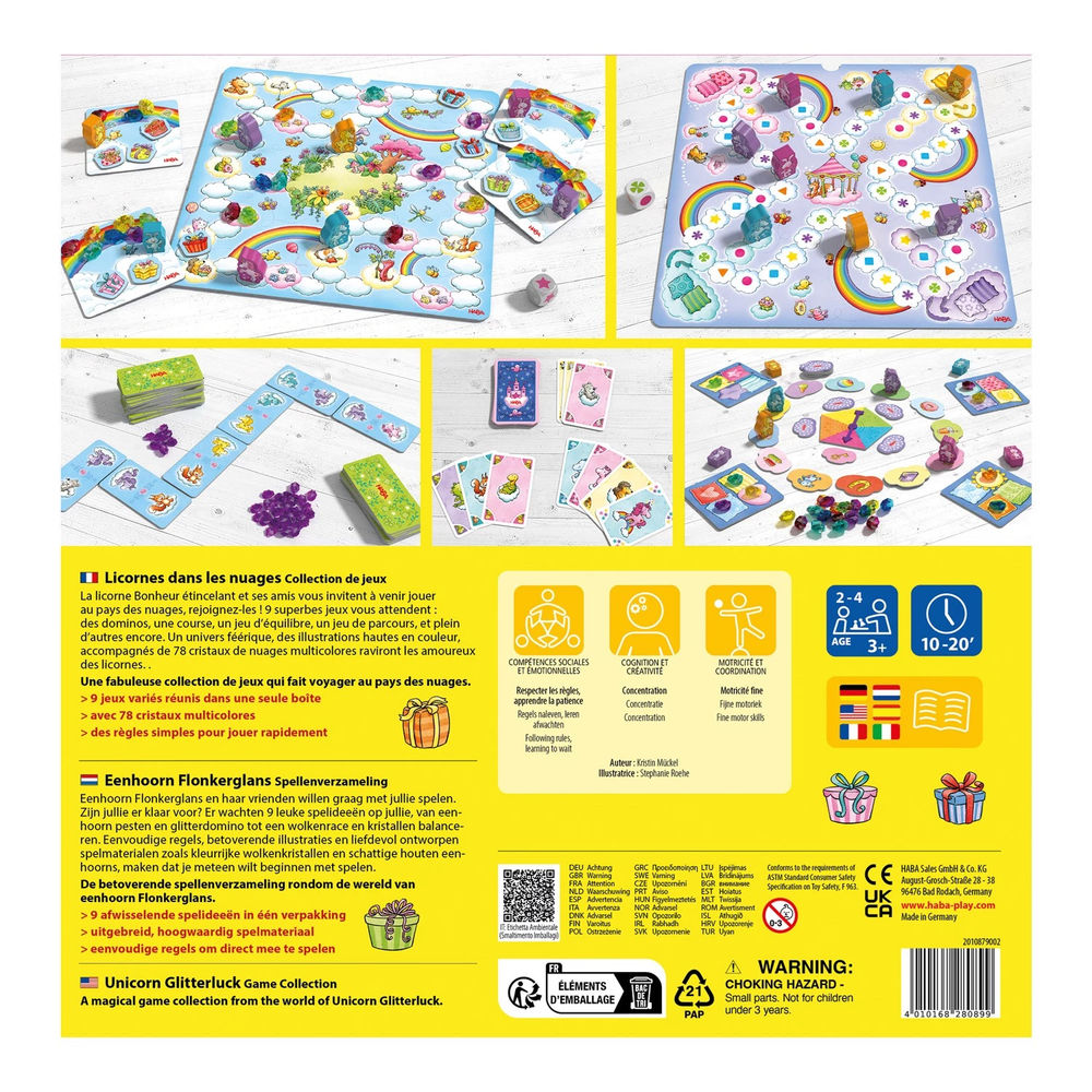 Licornes dans les nuages – Collection de jeux