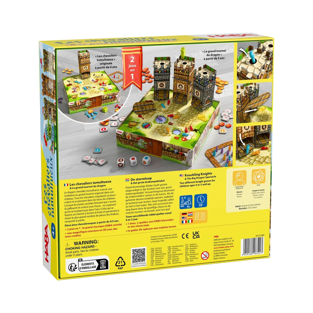 Les chevaliers tumultueux & Le grand tournoi du dragon