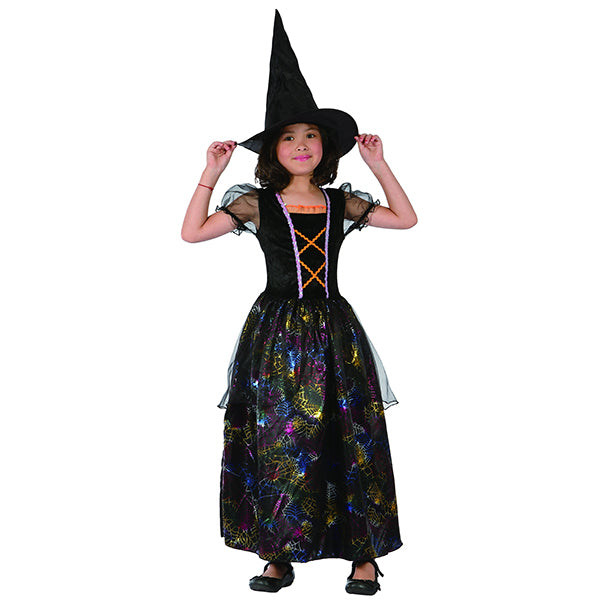 Carnival witch spider web pattern size S