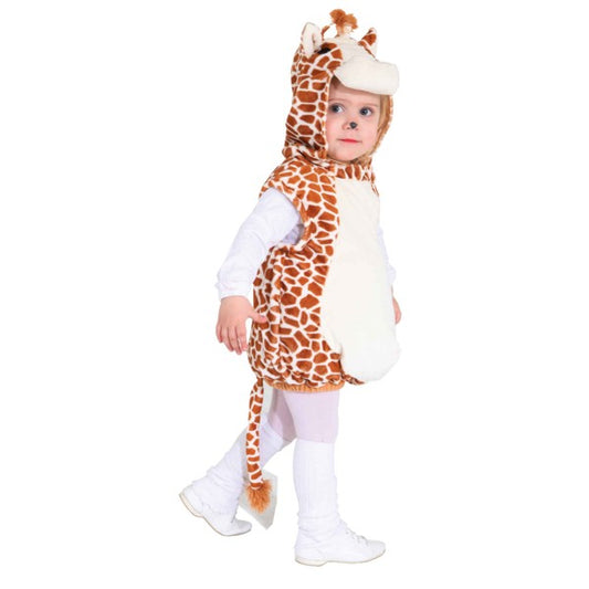Taille de peluche girafe de carnaval 104