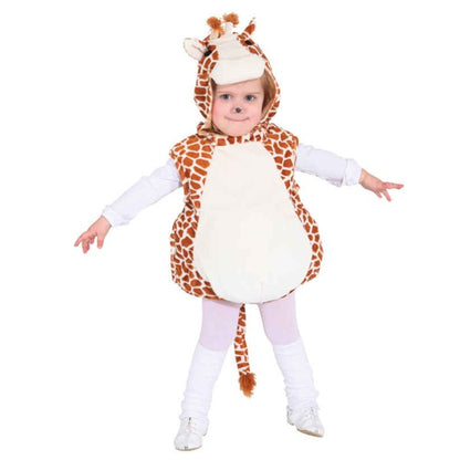 Taille de peluche girafe de carnaval 104
