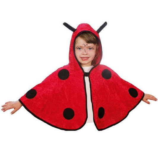 Ladybug Cape Size 98/104