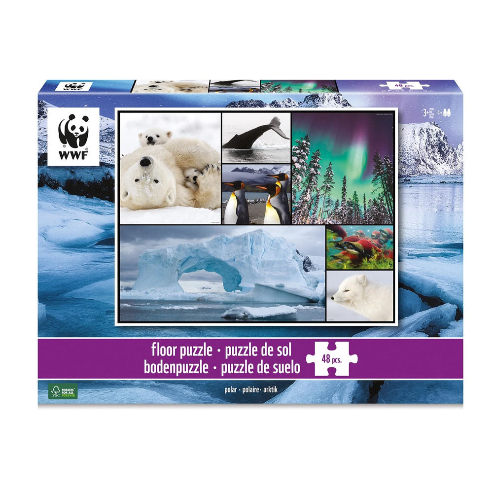 Ambassador Bodenpuzzle Polar 48 Teile