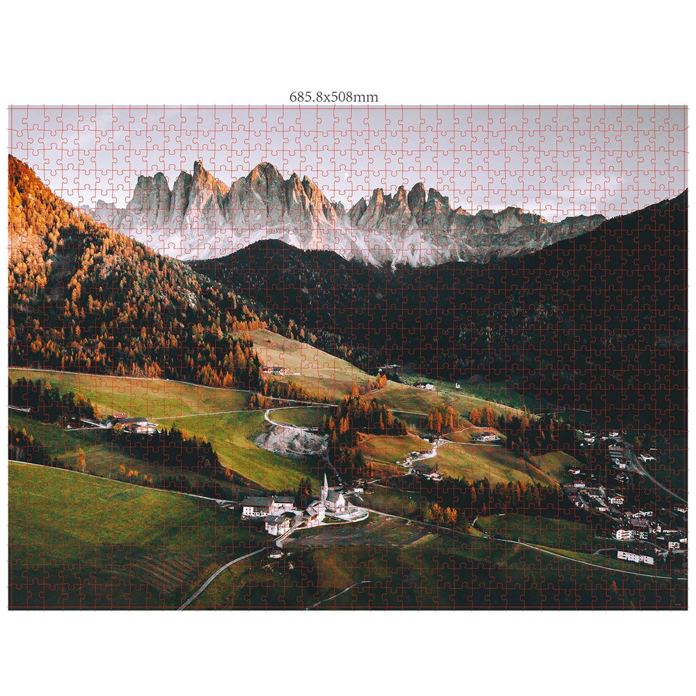 Ambassador Val di Funes Dolomites 1000 pieces (Tobias Hägg)