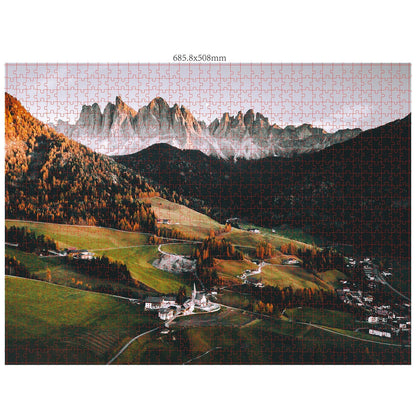 Ambassador Val di Funes Dolomites 1000 pieces (Tobias Hägg)