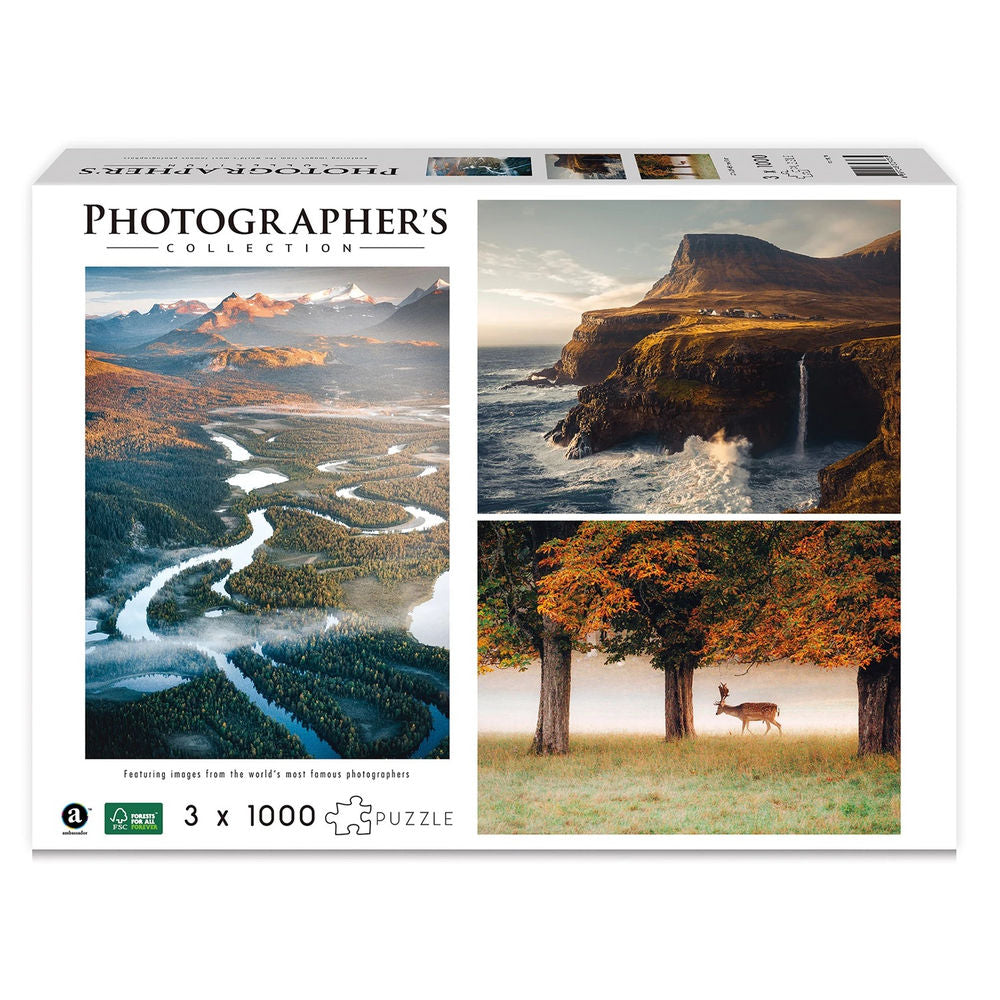 Ambassador Skandinavien 3x1000 Teile (Tobias Hägg)