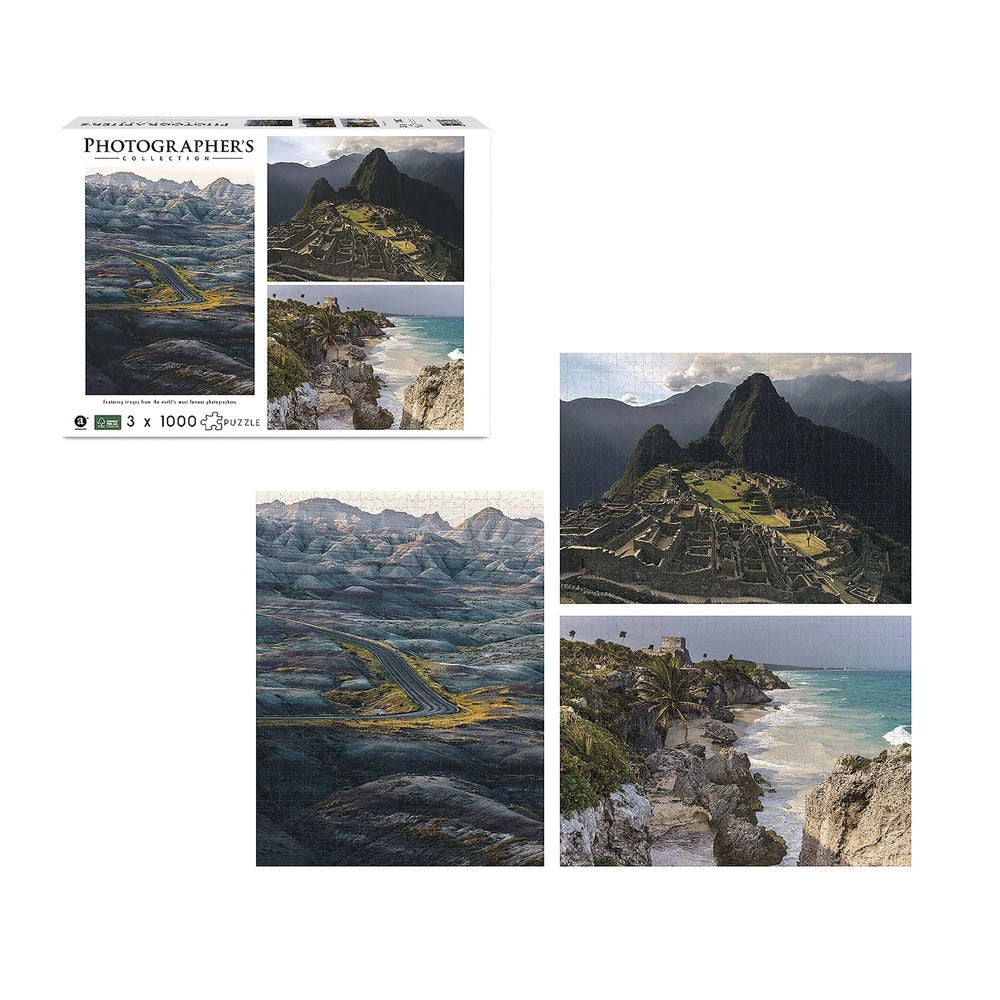 Ambassador Berge und Klippen 3x1000 Teile (Sam Horine)