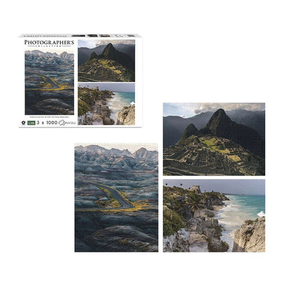 Ambassador Berge und Klippen 3x1000 Teile (Sam Horine)