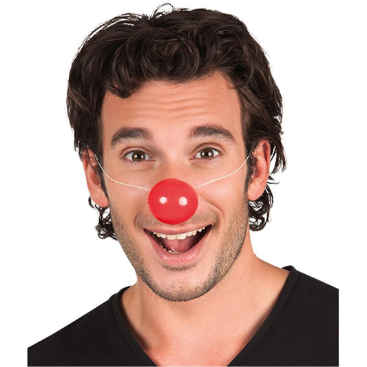 Carnival clown nose 6 pieces