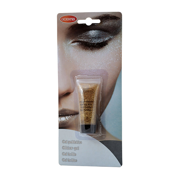 Fasnacht Glitter Gel, gold, 14 ml