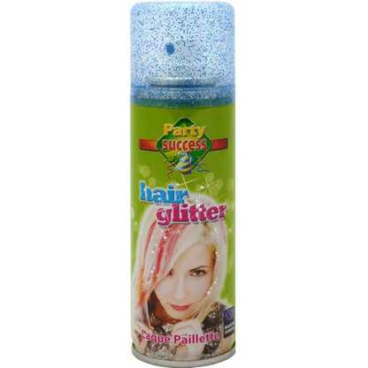 Haar Glittersrpay, blau