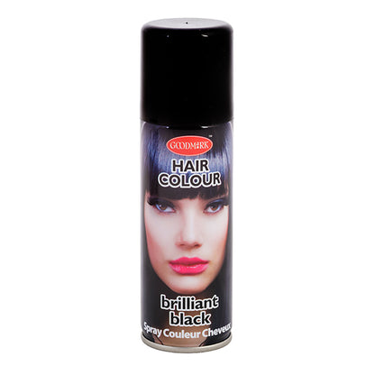 Haar Colorspray, schwarz