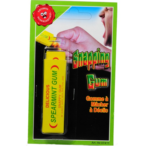 Erfurth Kaugummi mit Schlagfeder