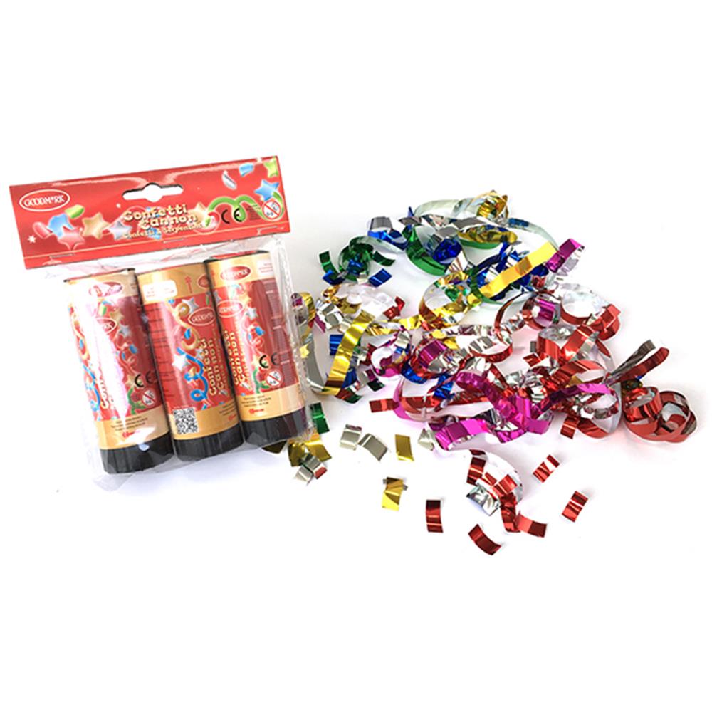 Confettis en aluminium pour canon Fasnacht 3 Party
