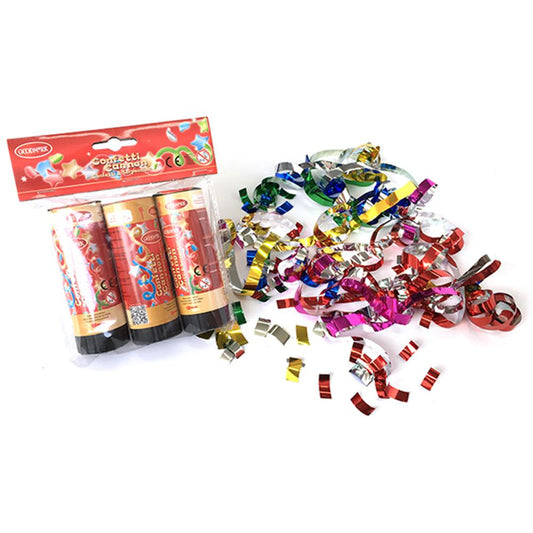 Confettis en aluminium pour canon Fasnacht 3 Party