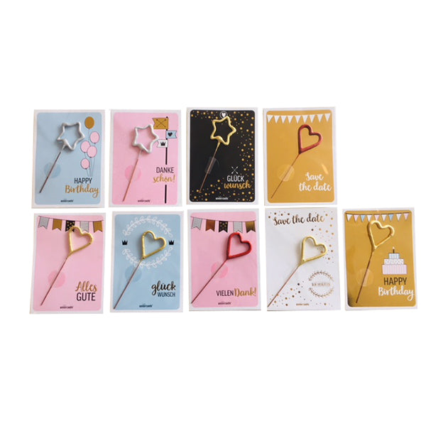 Wondercandle Goldfunkeln Mini Wondercard