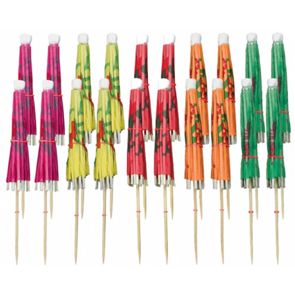 Amscan 20 party umbrellas, 10 cm