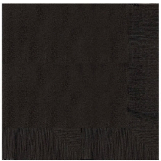 Amscan 20 napkins, 33 cm, black