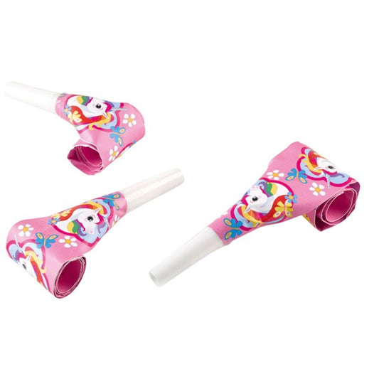 Amscan 8 Luftrüssel Einhorn, 30 cm