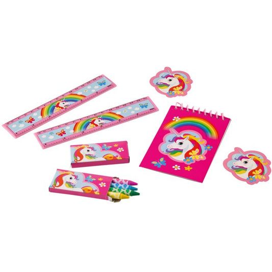 Amscan Schreibset Einhorn 20-teilig