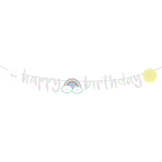 Amscan Partykette Rainbow & Cloud 180cm