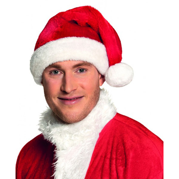Fasnacht Nikolausmütze aus Plüsch