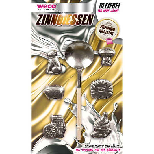 Sombo pewter casting 6 figures DE