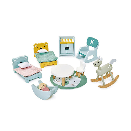 Chambre d'enfant pour maison de poupée