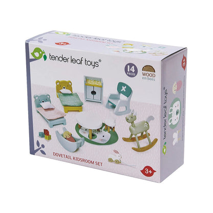 Chambre d'enfant pour maison de poupée