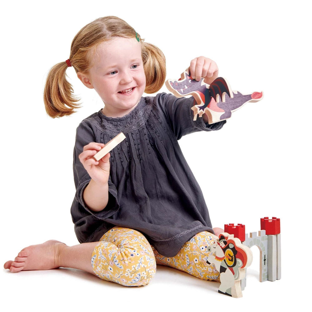 Accessoires de château Tenderleaftoys Chevaliers et Dragons