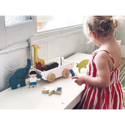 Bateau Tenderleaftoys avec des animaux