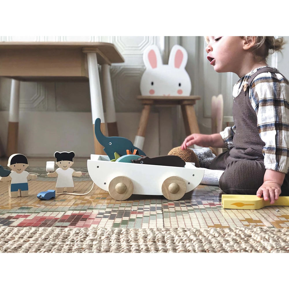 Bateau Tenderleaftoys avec des animaux