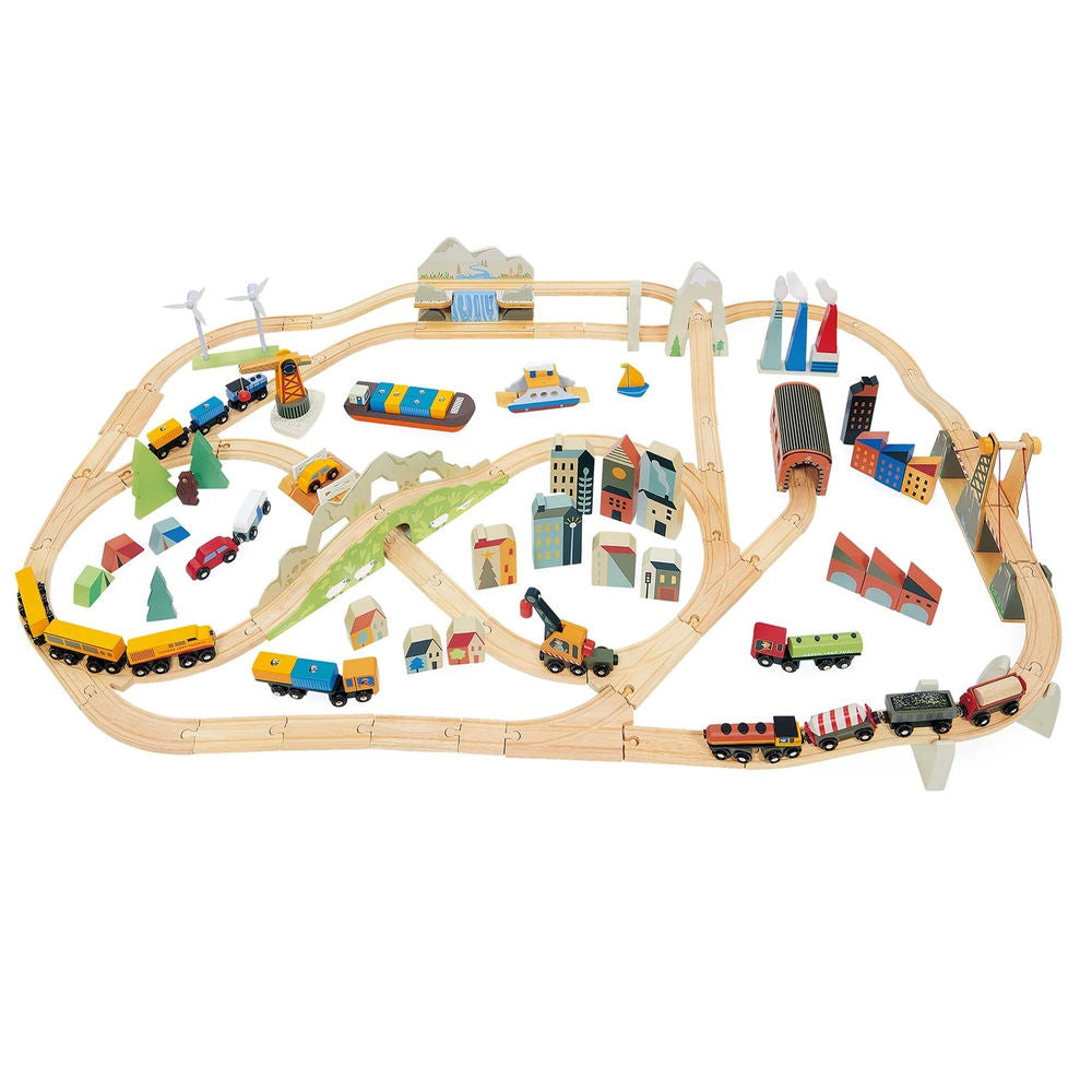 Tenderleaftoys Railway Set 3 Landscapes